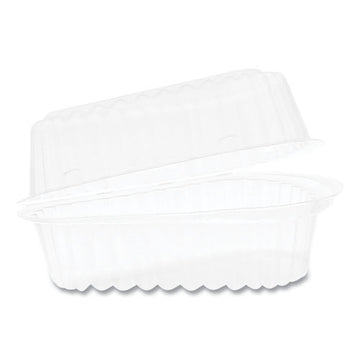 Pactiv Evergreen Hinged Lid Container, 6" Pie Wedge, 4.5 X 4.5 X 2.5, Clear, 510-carton freeshipping - TVN Wholesale